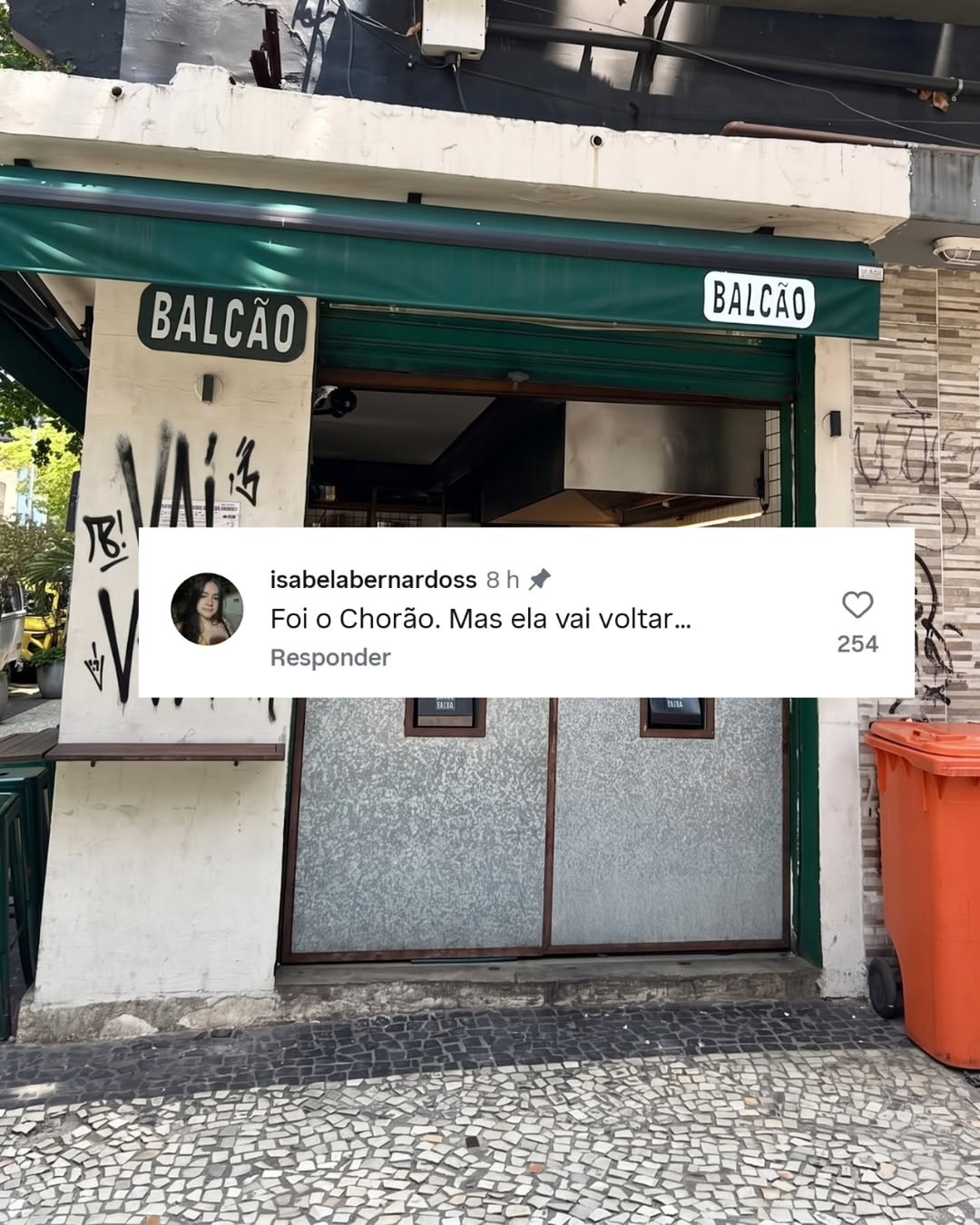 Balcão - Comida de rua
